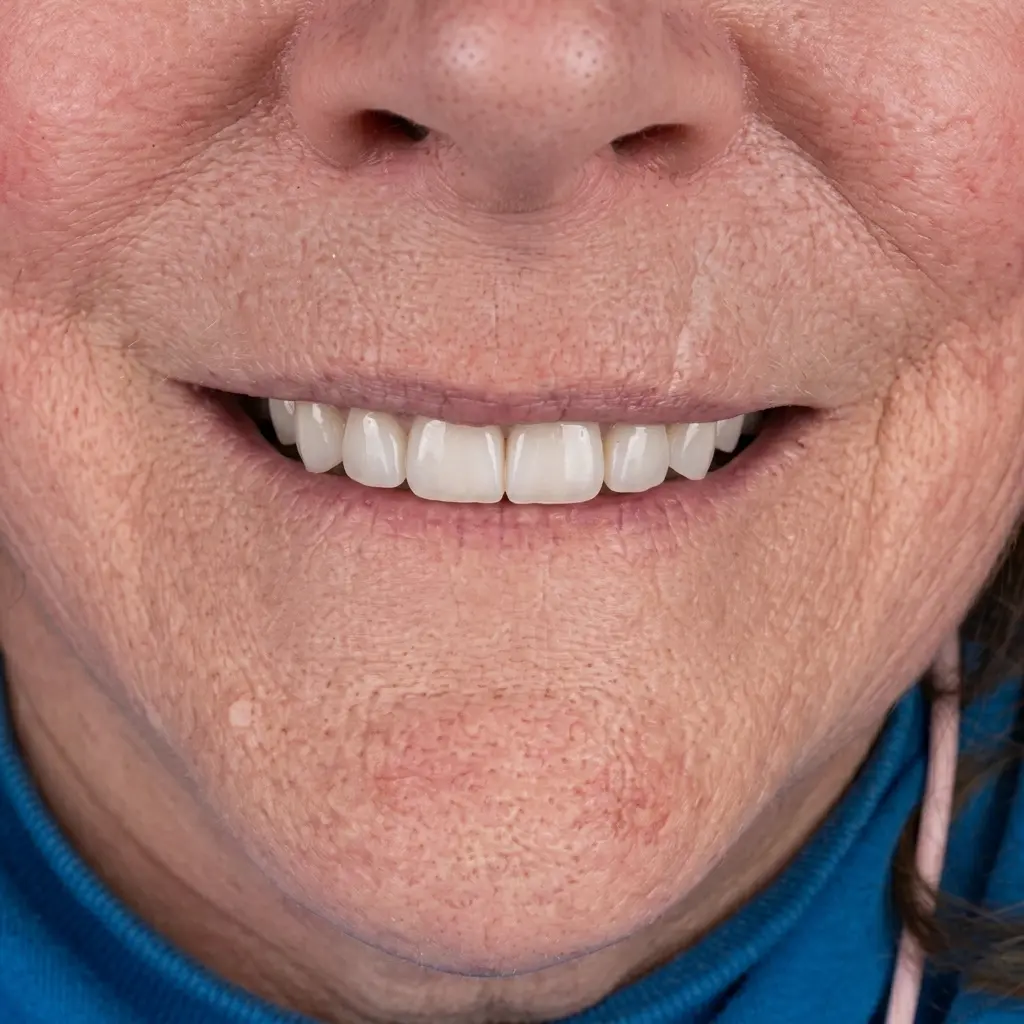 After – Denture to Fixed Teeth